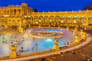 Terme Széchenyi a Budapest.