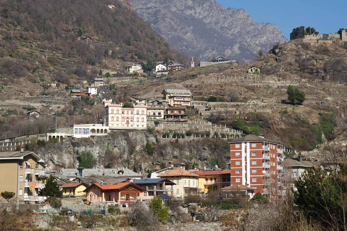castello Baraing in Valle d'Aosta