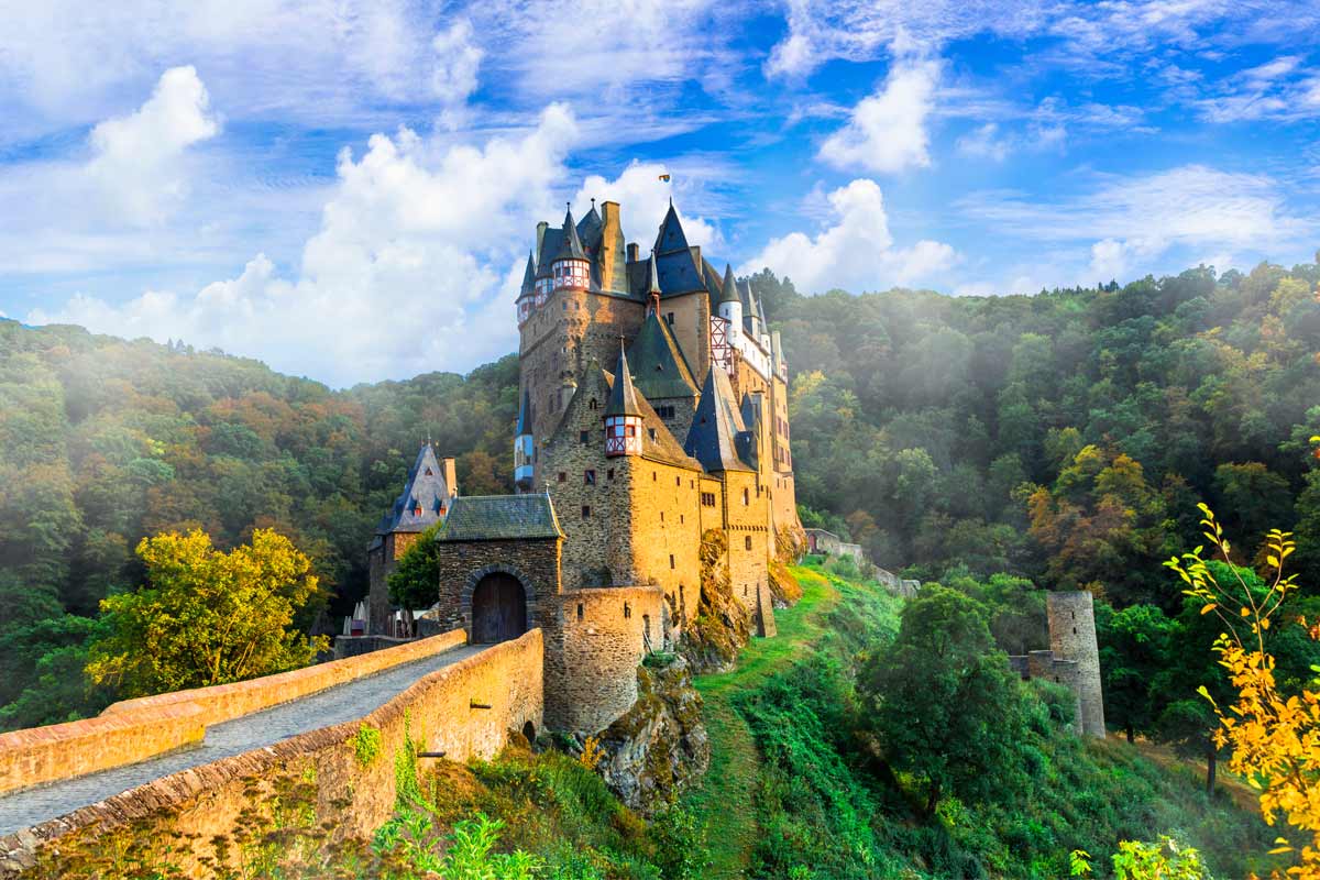 Castello di Eltz in Germania.