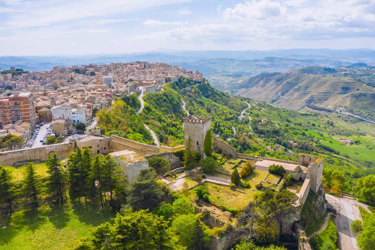 castello di Lombardia a Enna