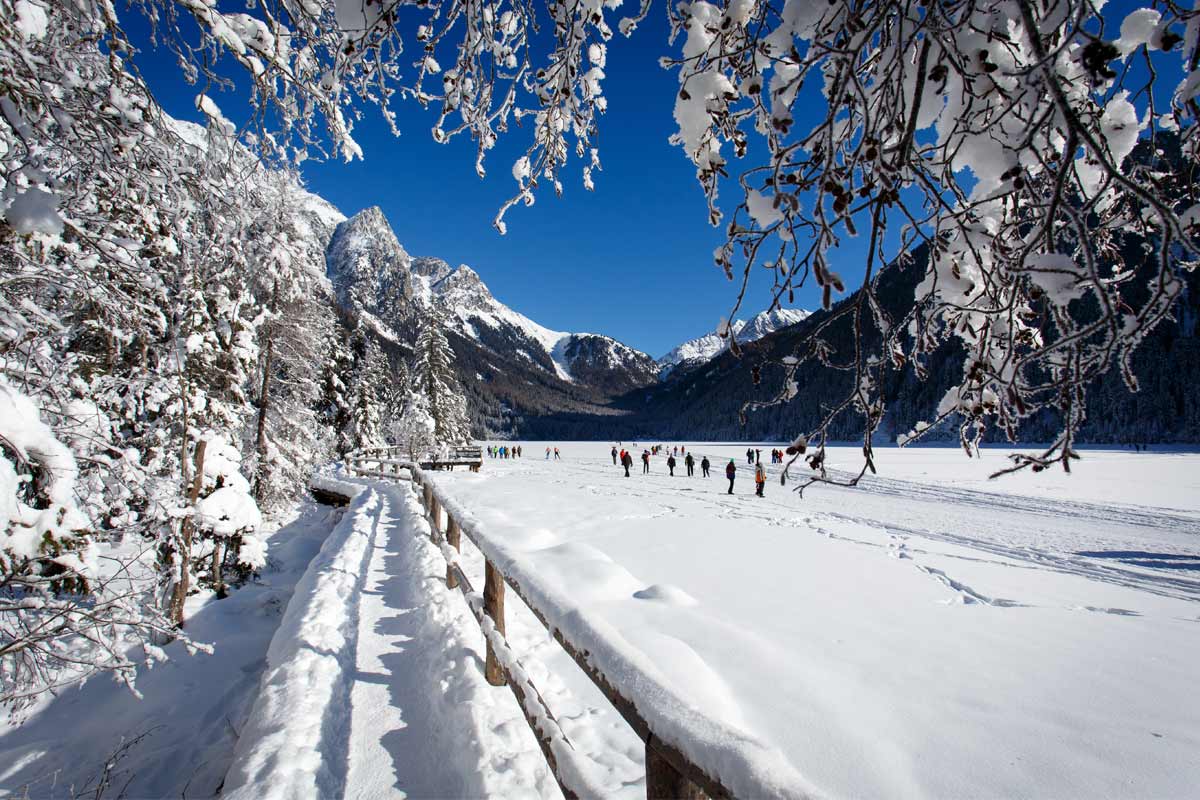 Trentino sotto la neve.