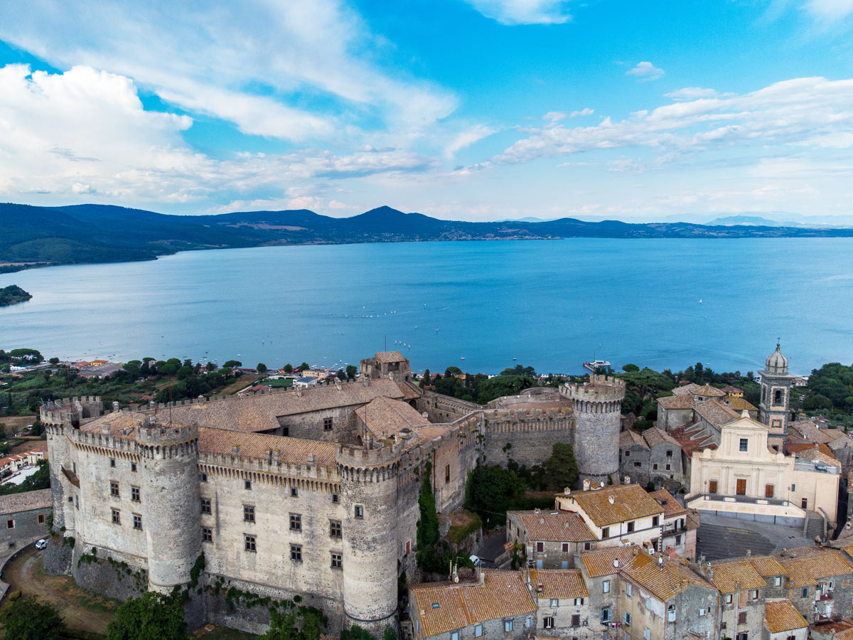 lago di bracciano nel lazio