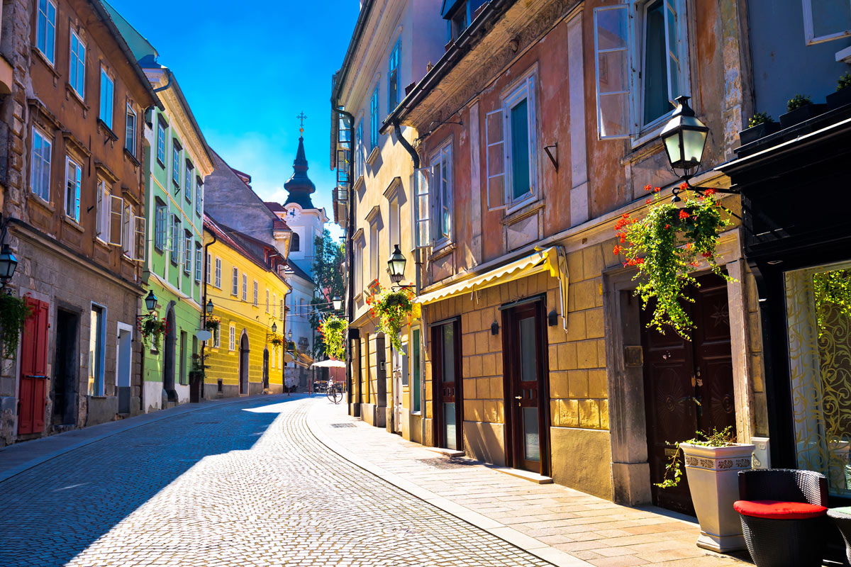 centro storico di Lubiana