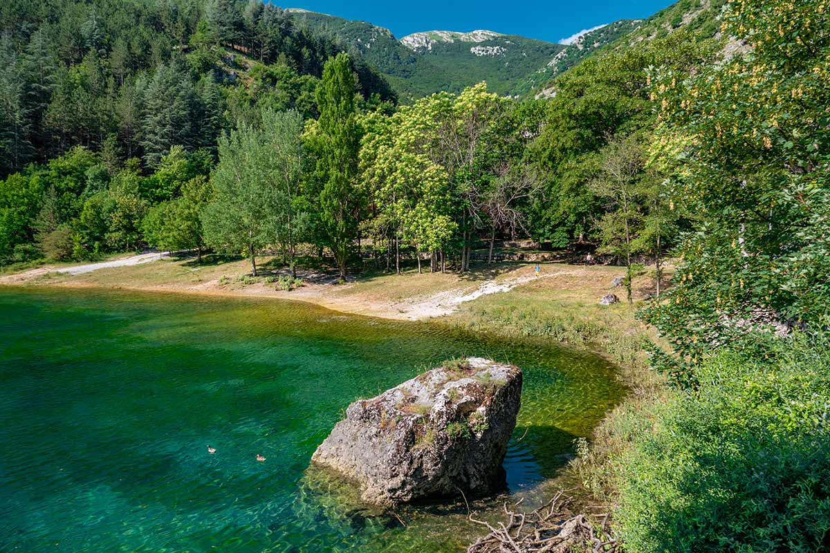 Lago di San Domenico a Villalago