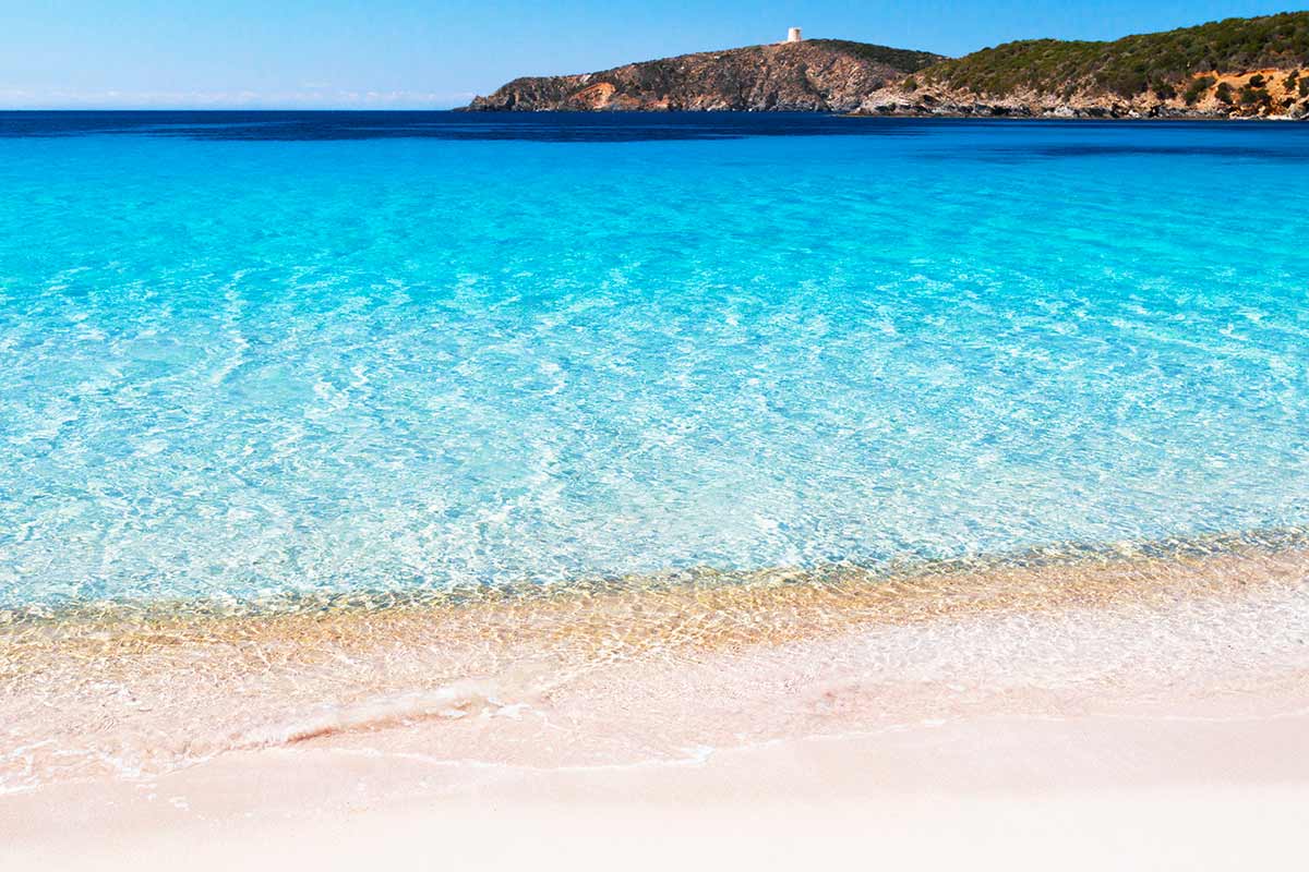 spiaggia Tuerredda in Sardegna