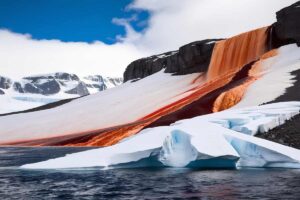 blood falls in Antartide