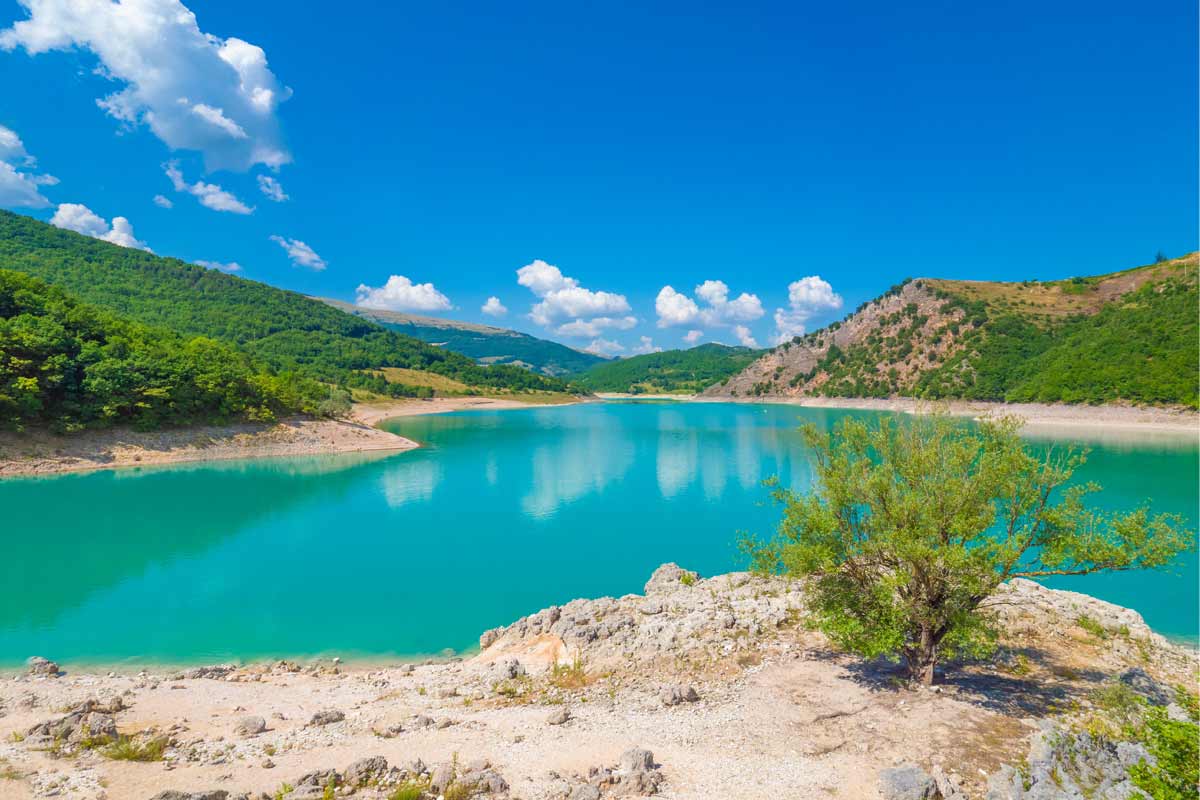 lago di Fiastra, Marche