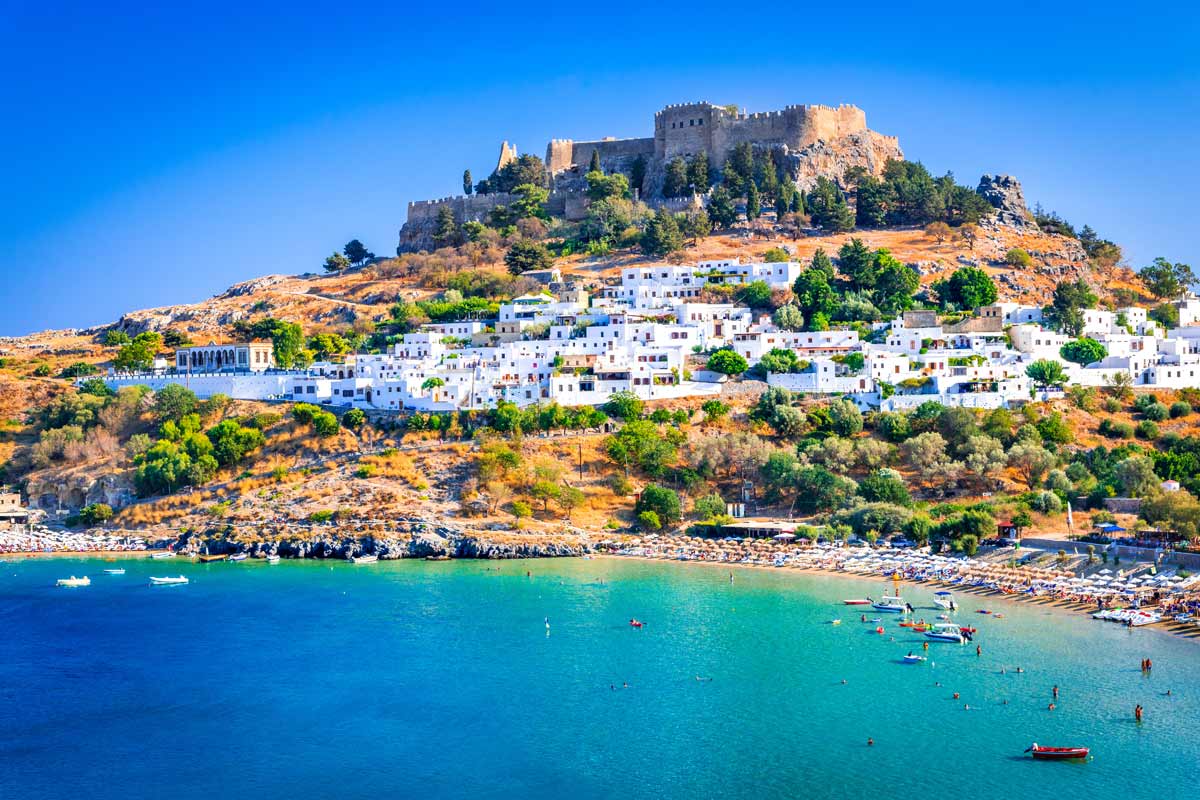 isola di Rodi in Grecia