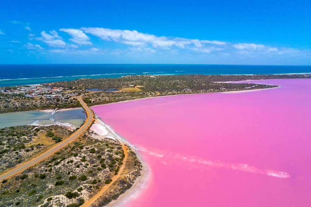 laghi rosa