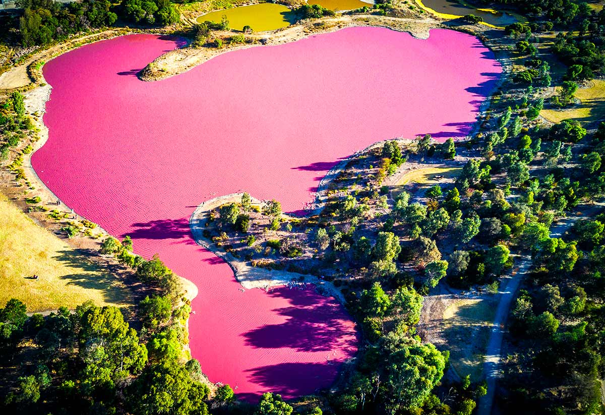 Pink Lake, Australia