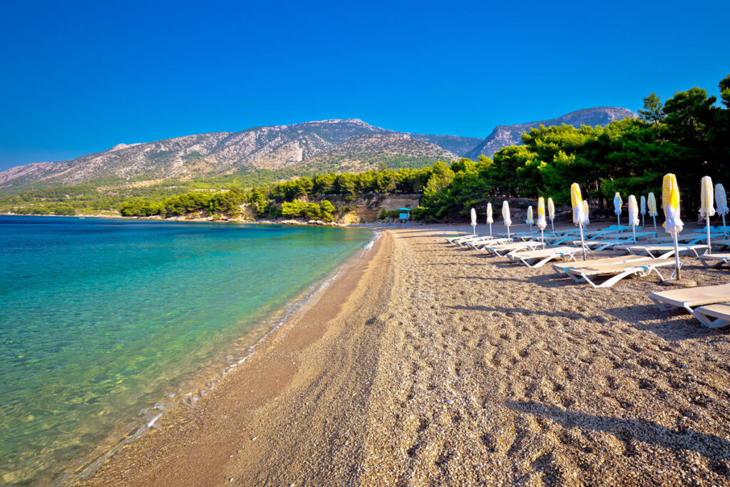 Spiaggia Zlatni Rat in Croazia