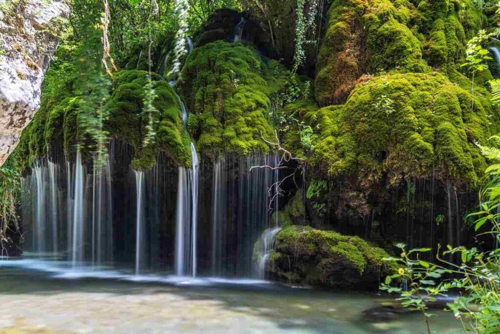 cascate dei capelli di Venere