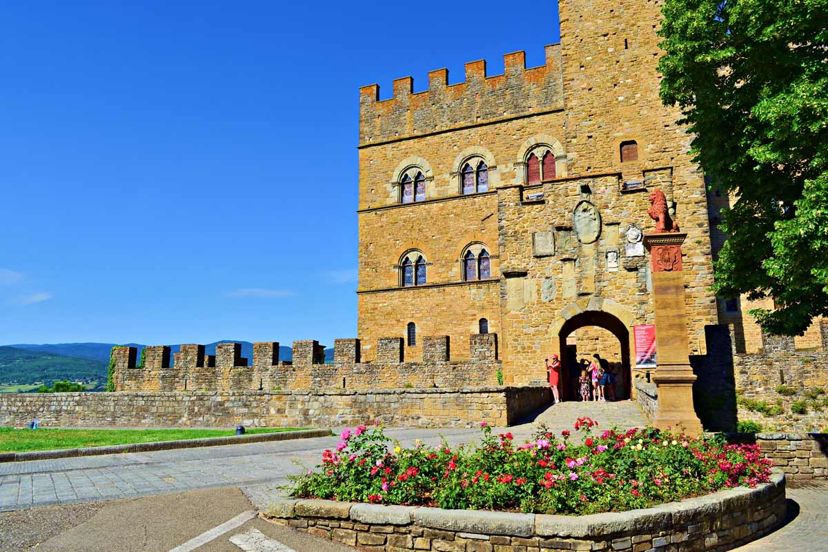 castello di Poppi in Toscana
