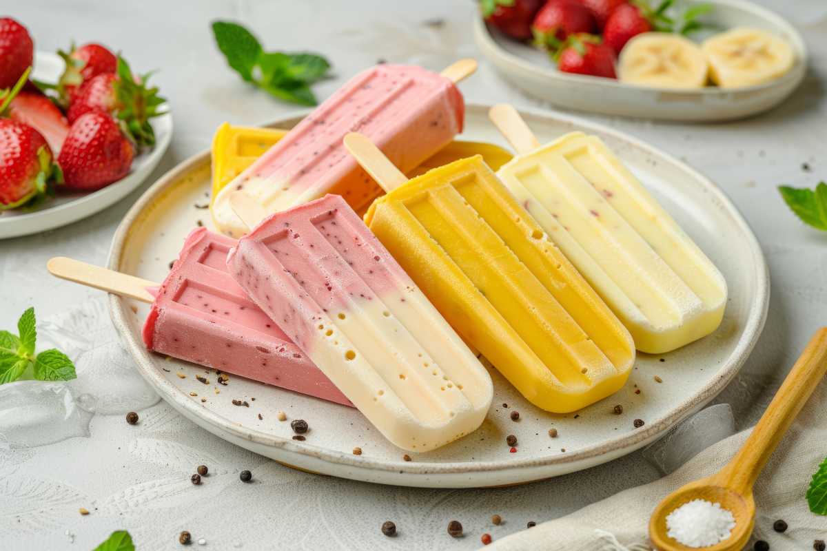 Stampi Per Ghiaccioli In Silicone – Set Con Imbuto E Spazzola, 10-12 Pezzi, Senza BPA, Facili Da Sformare, Per Succo E Yogurt - 3
