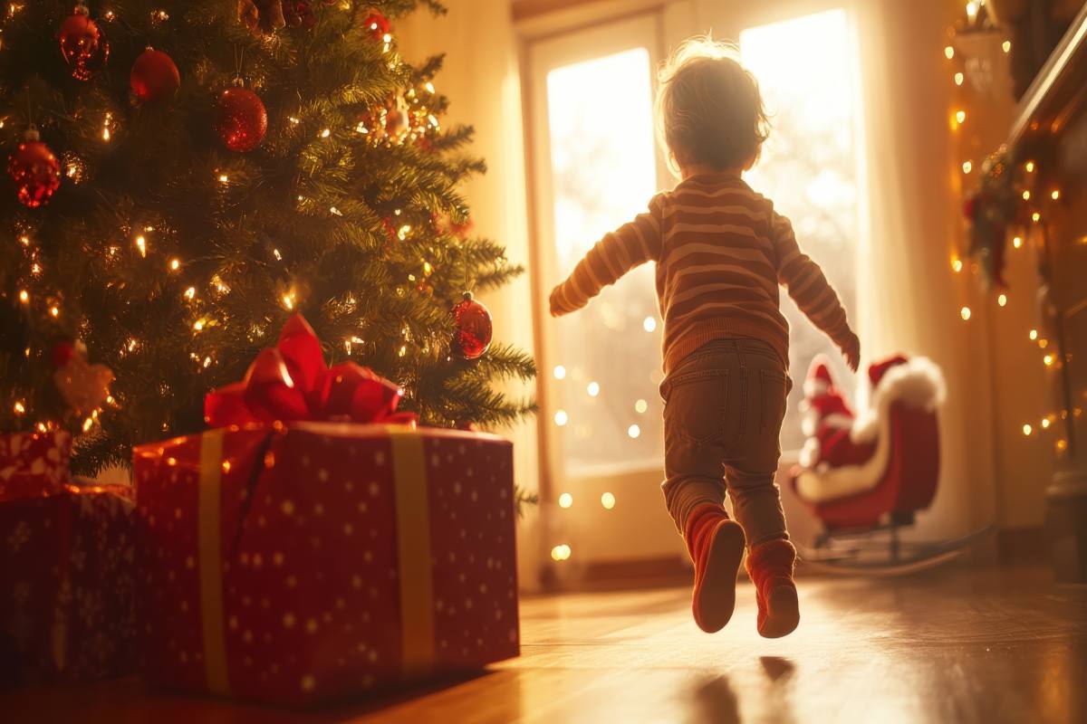 Come evitare che i bambini tocchino l'albero di Natale: idee e accorgimenti