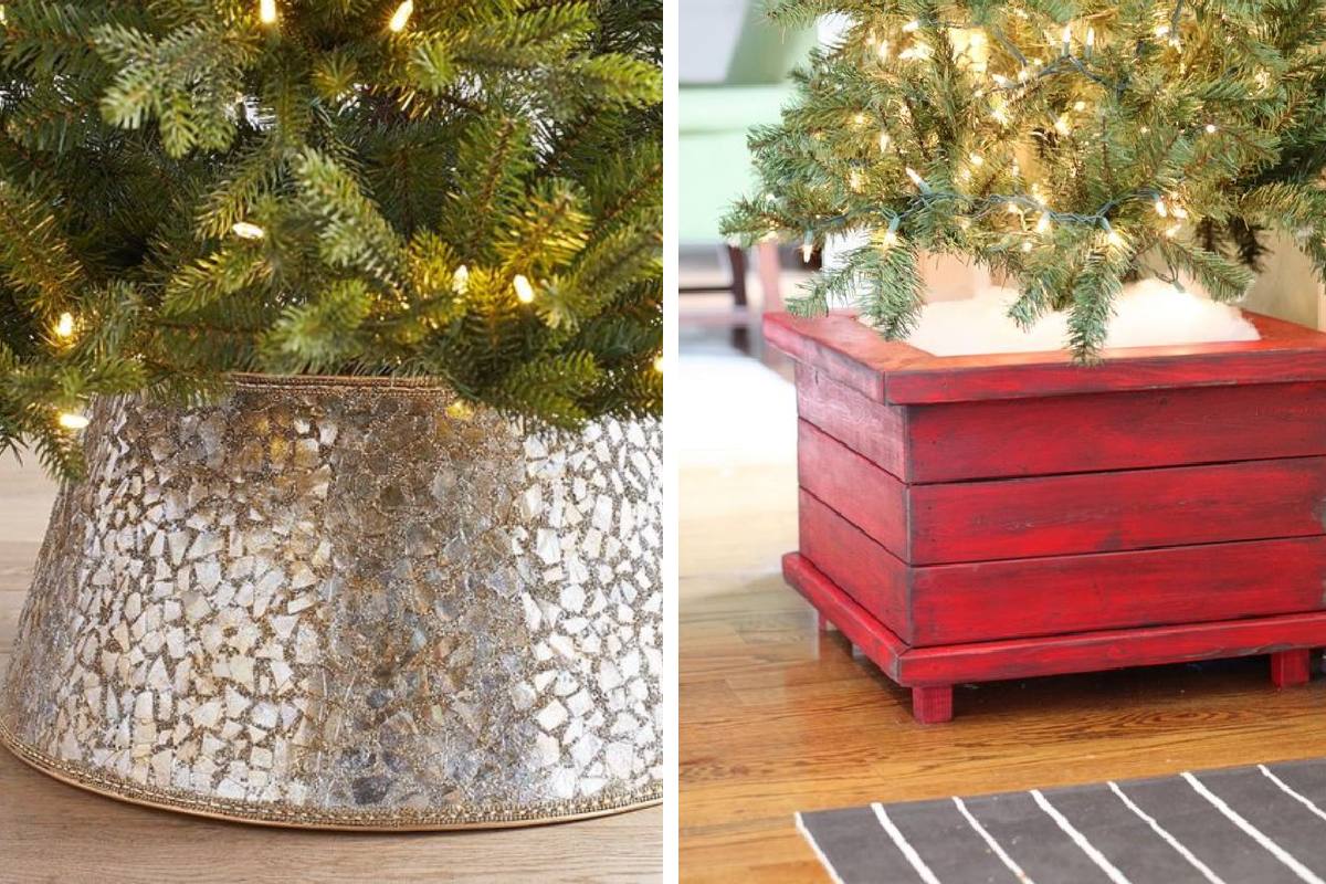 Rendi speciale la base del tuo albero di Natale con queste splendide