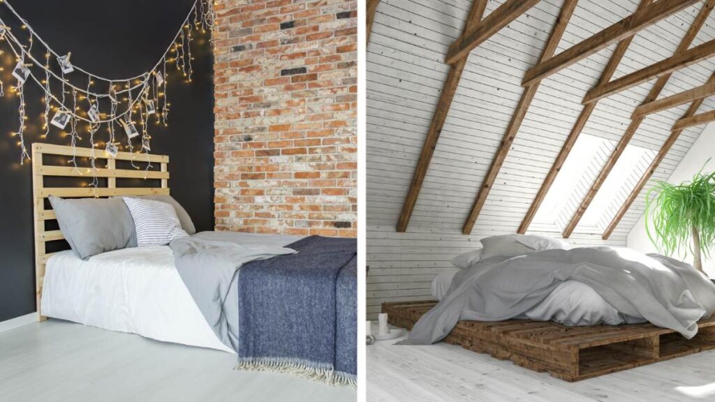 Letti con pallet