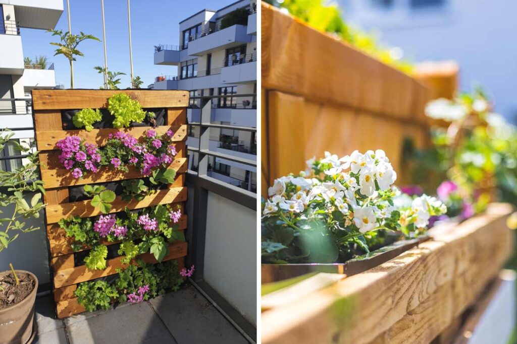 Pallet balcone