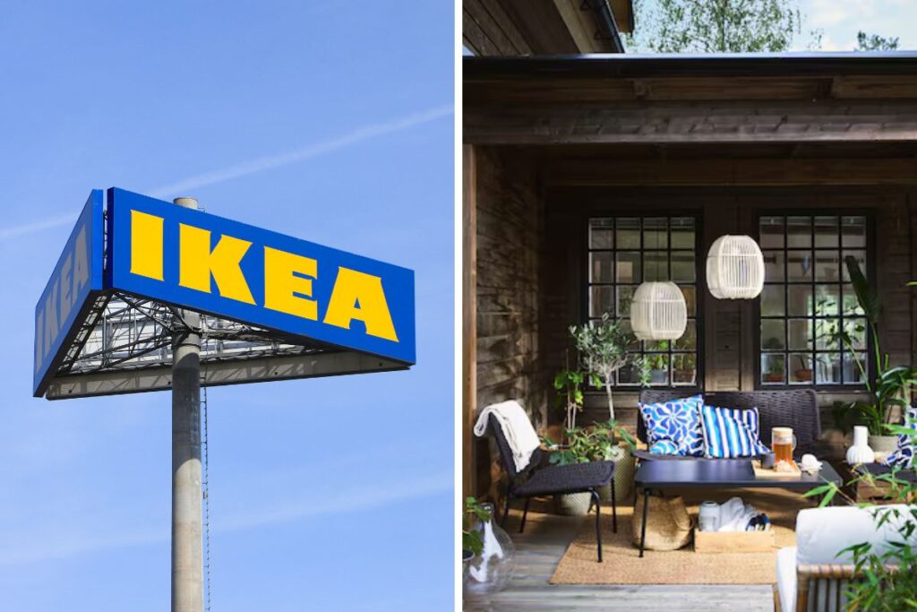 Ikea Set di mobili da esterno TEGELÖN