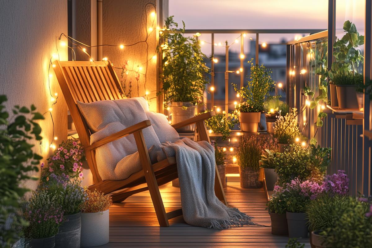 In primavera il balcone fiorisce