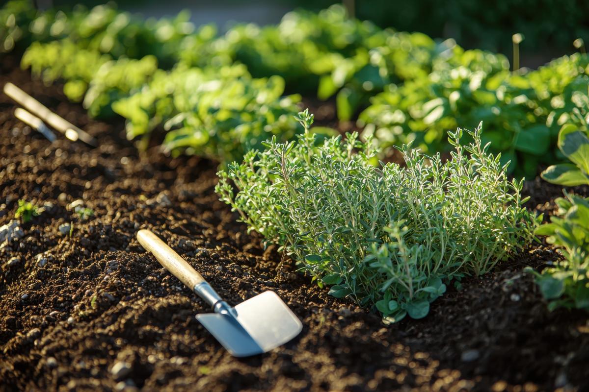 La salvia cresce meglio con l'origano