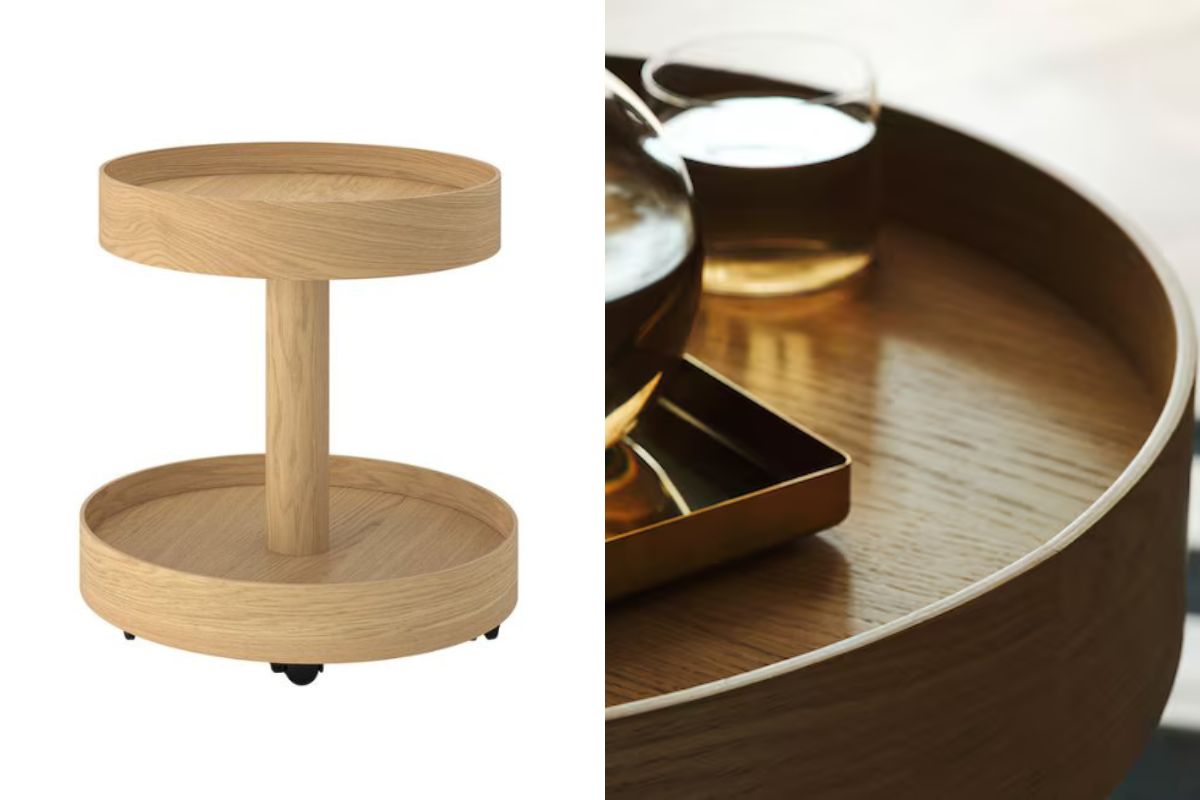 tavolino con rotelle ikea