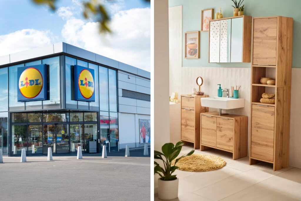 Accessori e mobili bagno da Lidl dal 10 aprile