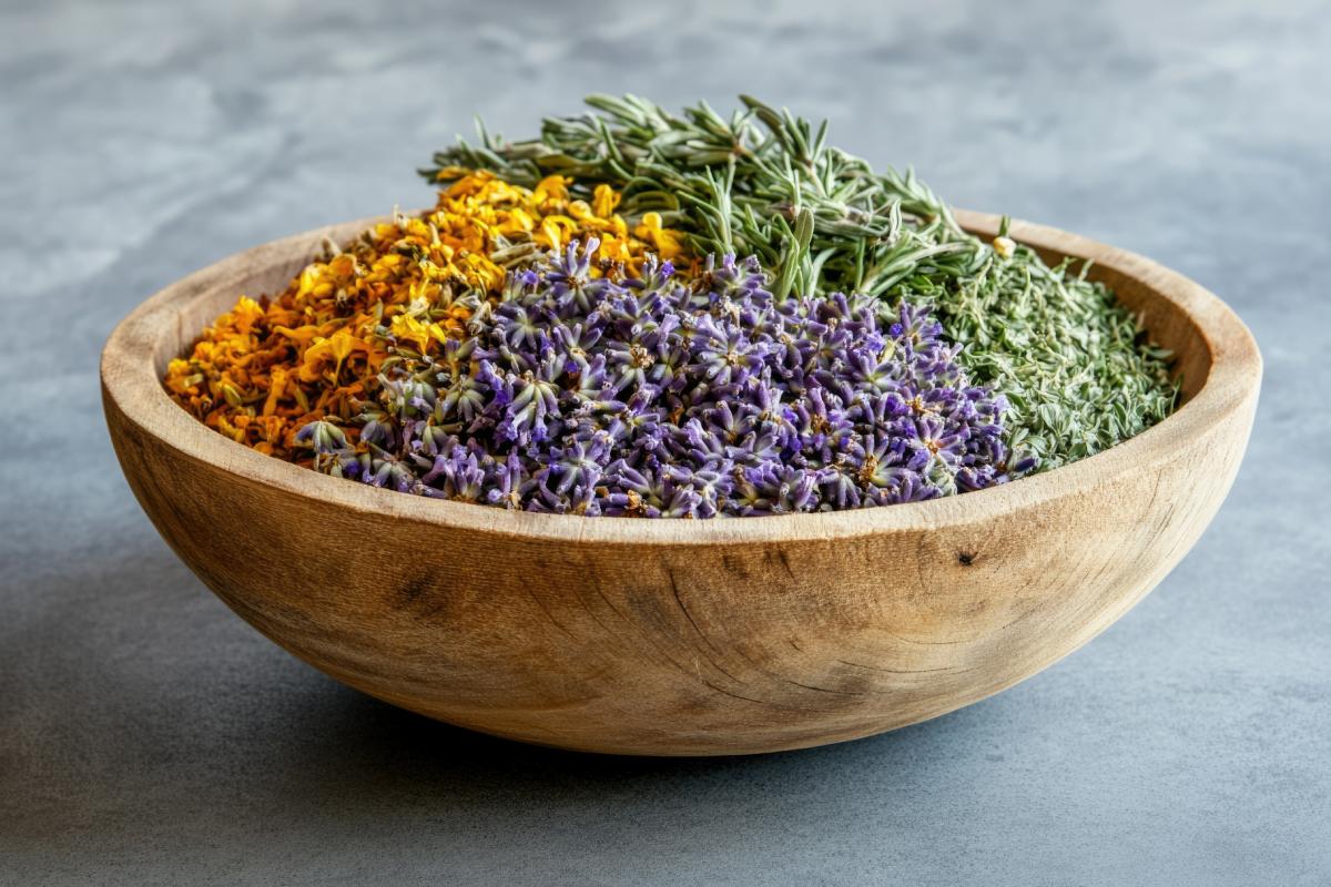 L'aria in casa profuma con le erbe aromatiche
