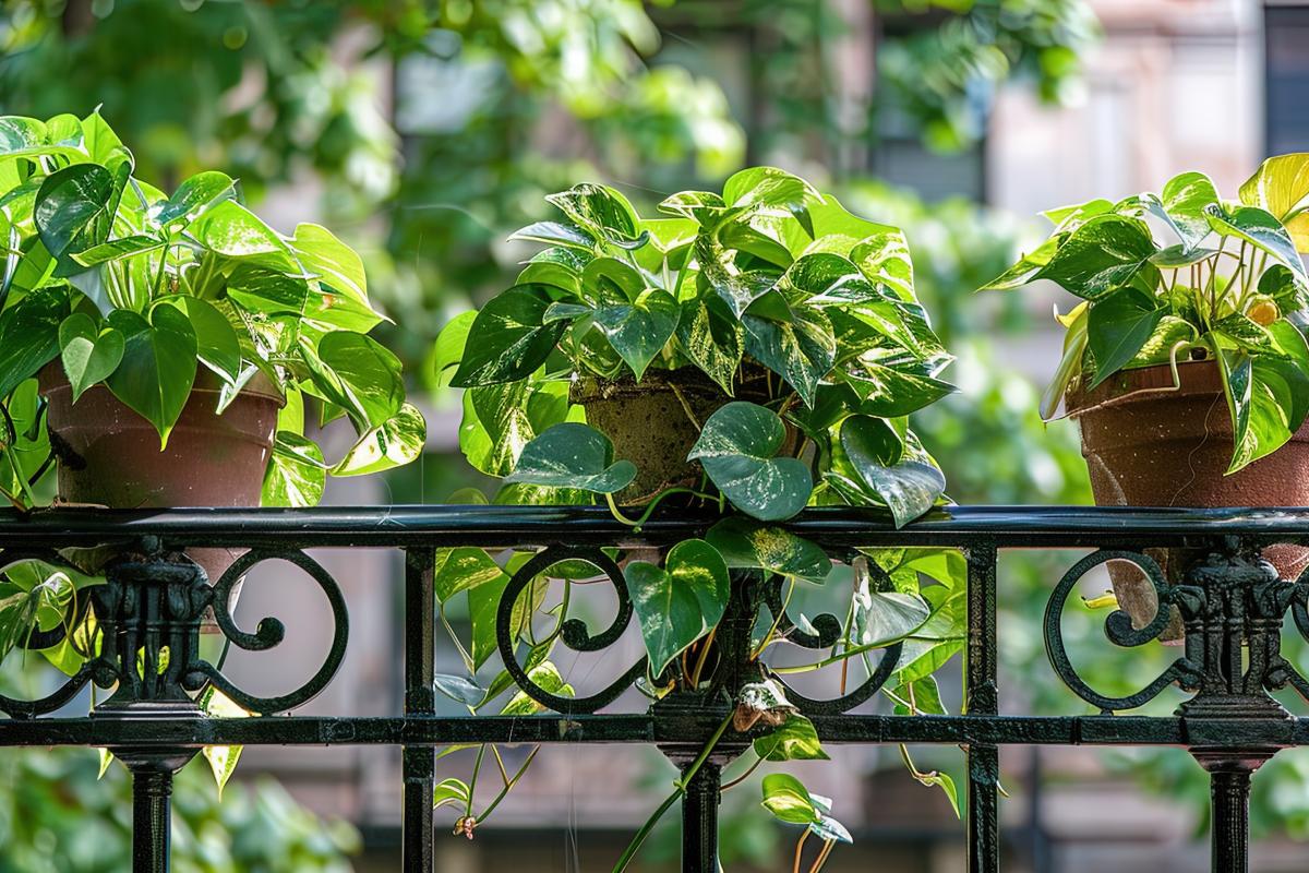 Piante che fanno salubre l'aria sul balcone