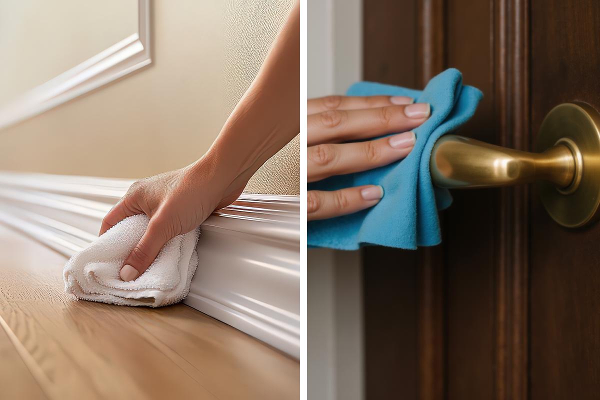 I 5 punti di casa che sembrano puliti e non lo sono