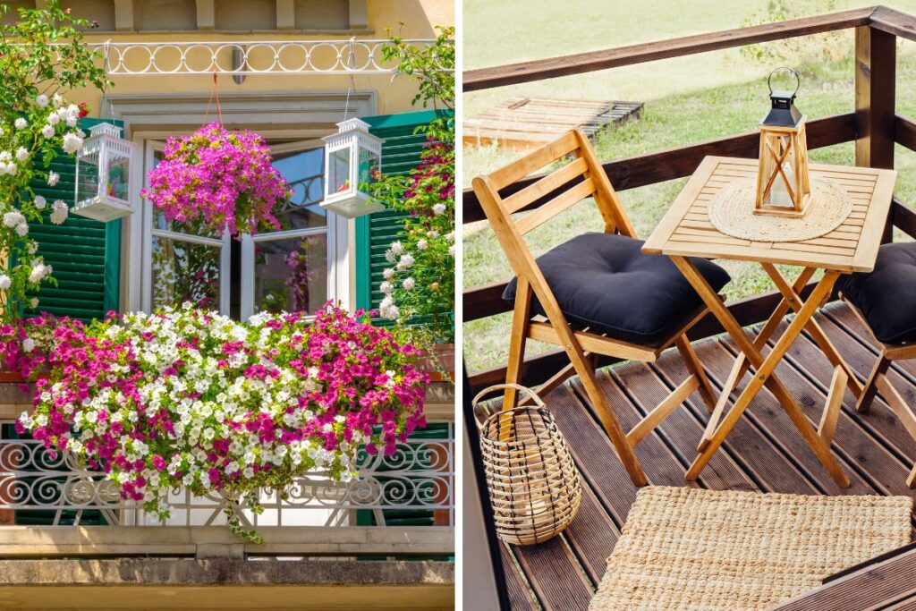 arredamento per balcone