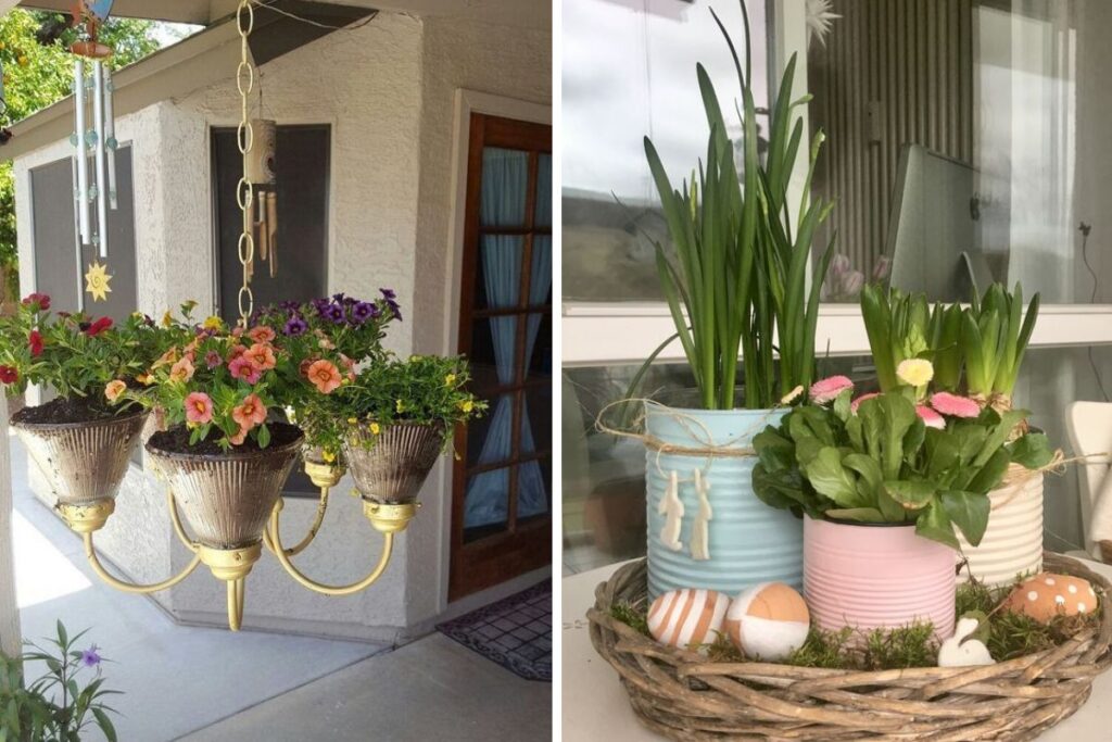 decorazione fai da te riciclate