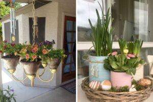 decorazione fai da te riciclate