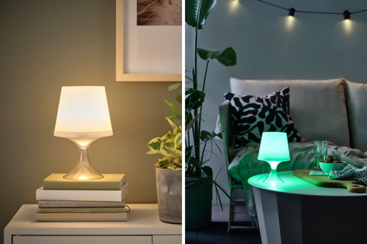lampada lampan ikea per il giardino