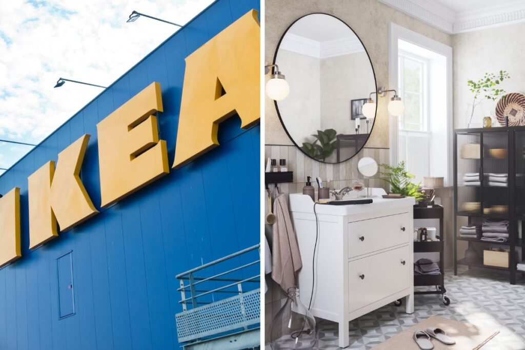riordina il bagno con ikea