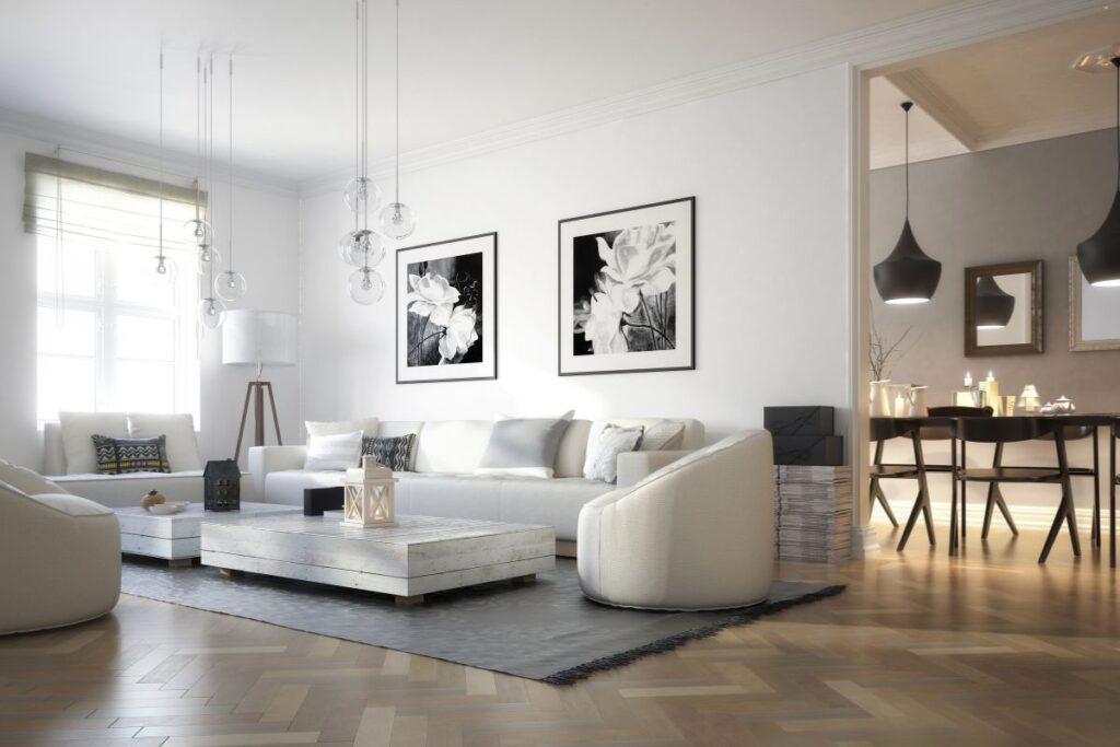 arredamento soggiorno moderno
