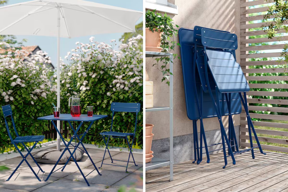 tavolo e sedie pieghevoli ikea