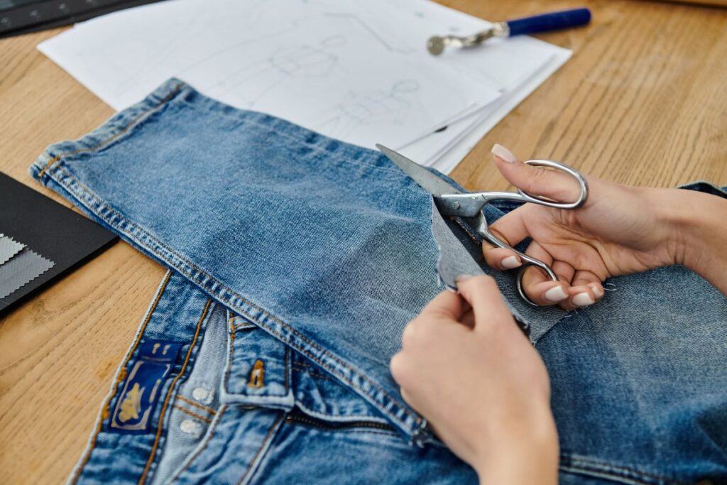 come riciclare jeans