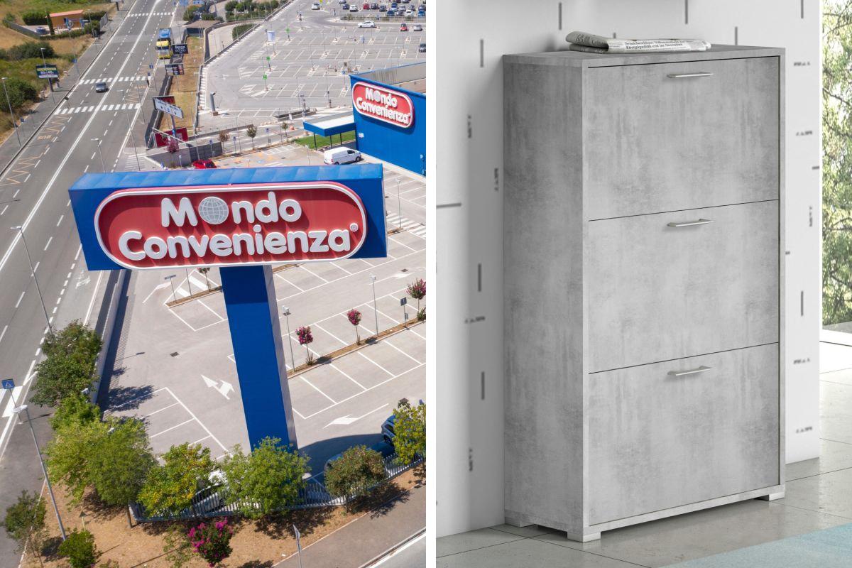Mondo Convenienza propone scarpiere low cost
