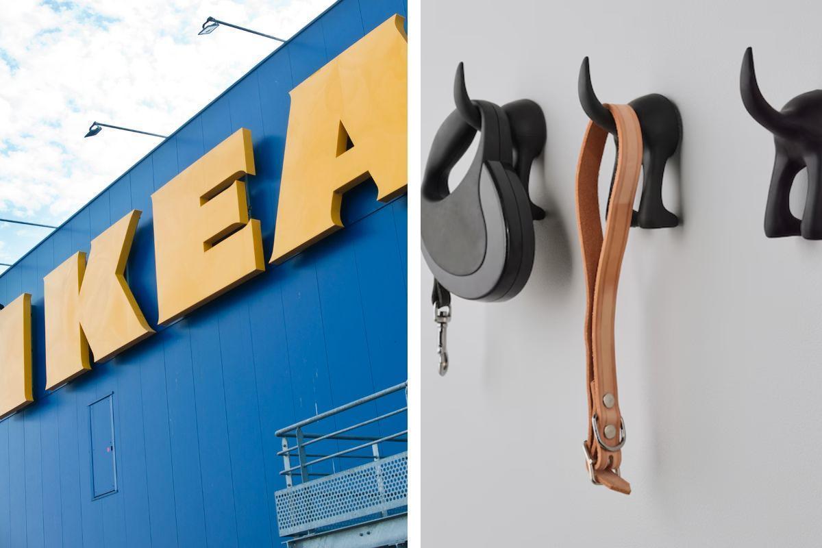 Gancio Ikea a forma di cane