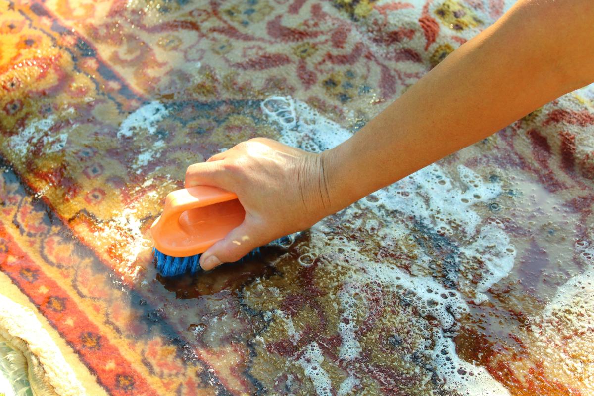 Come lavare il tappeto persiano