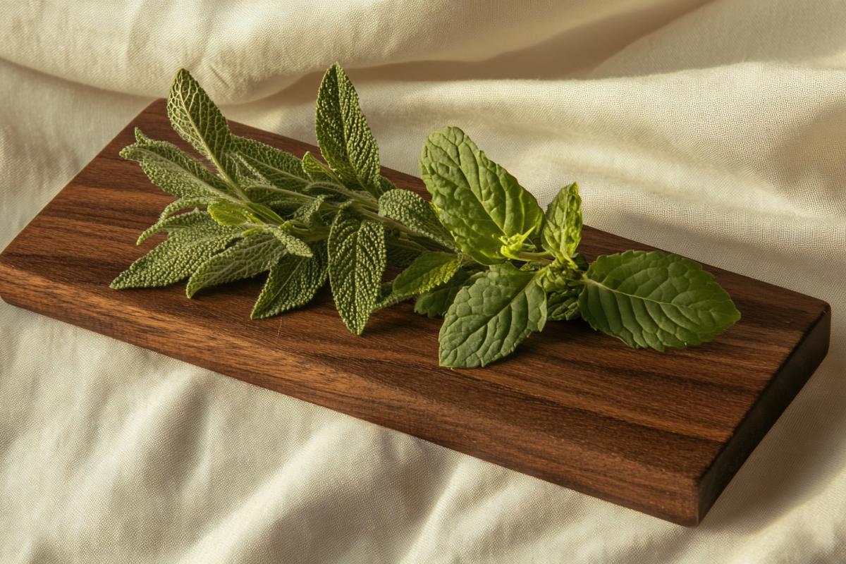 Talee di menta e salvia