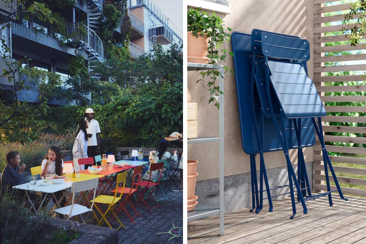 SUNDSÖ di Ikea: il set per balconi piccoli