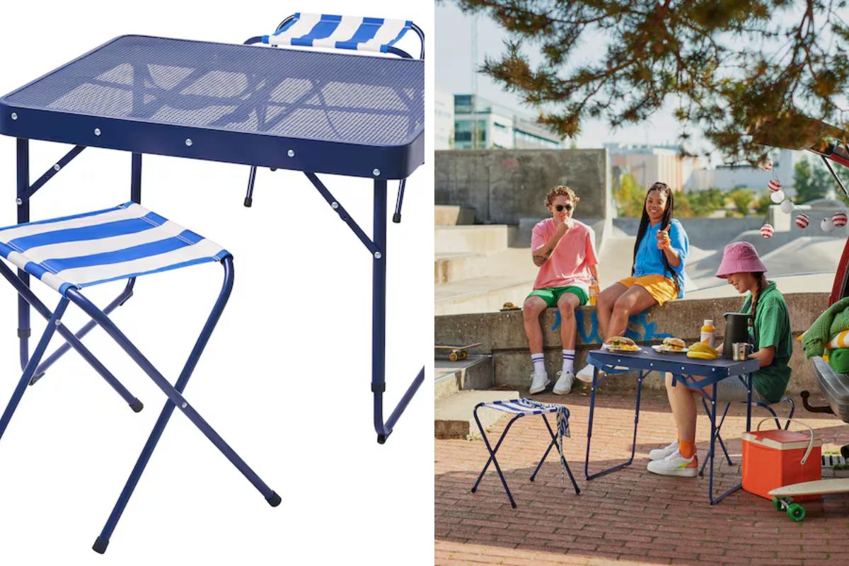 Il tavolo Ikea che sta bene all'aperto