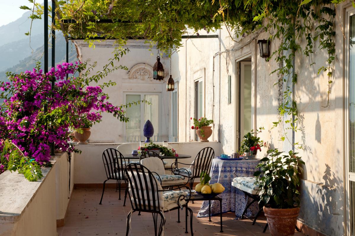 Il Mediterraneo sul balcone