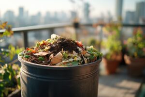 Compost in esterno