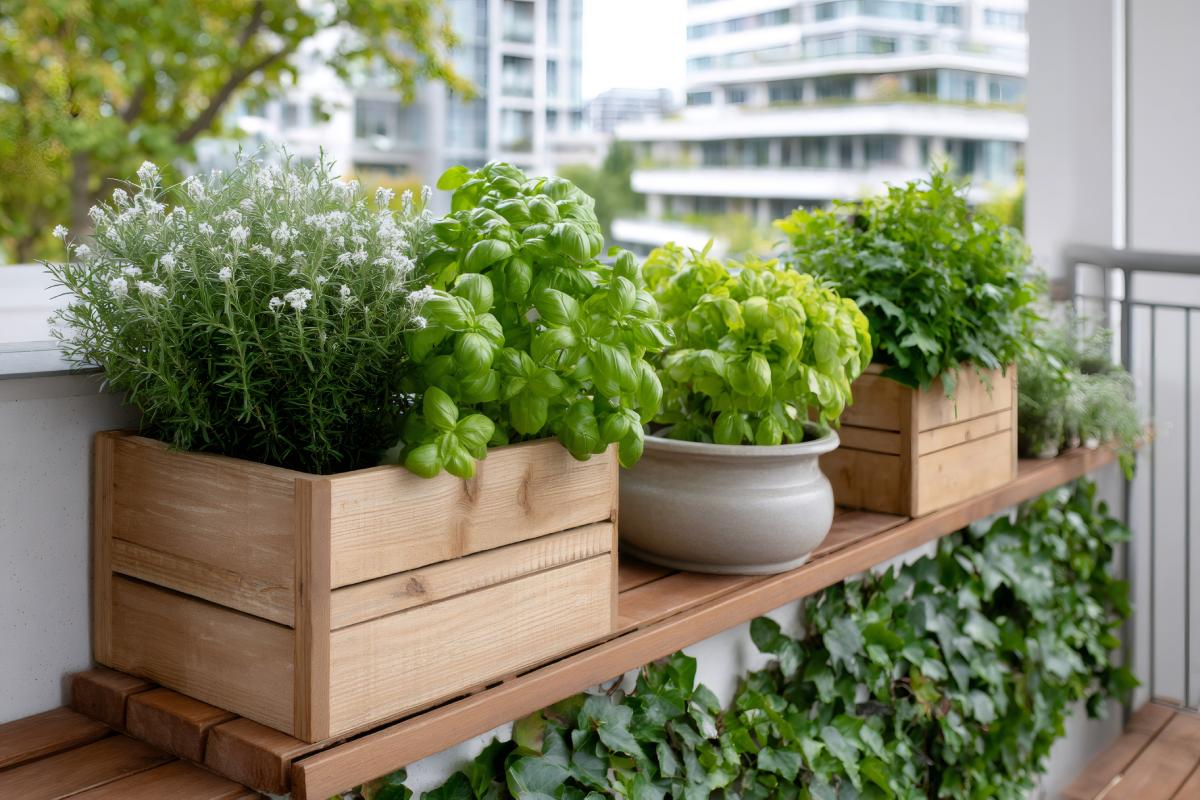 Le 5 piante aromatiche che crescono sul balcone in pieno sole