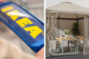 HIMMELSÖ, il gazebo di Ikea