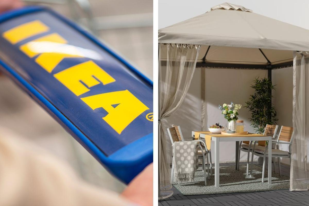 HIMMELSÖ, il gazebo di Ikea