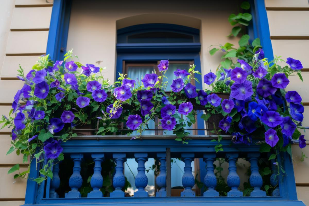 Rampicati sul balcone